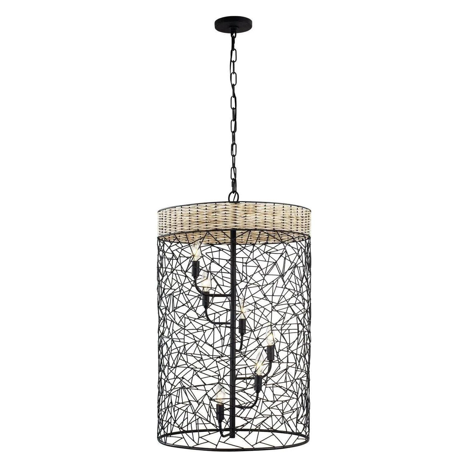 Varaluz - Cayman Foyer Pendant - 362F06BL - Canada Light Shop