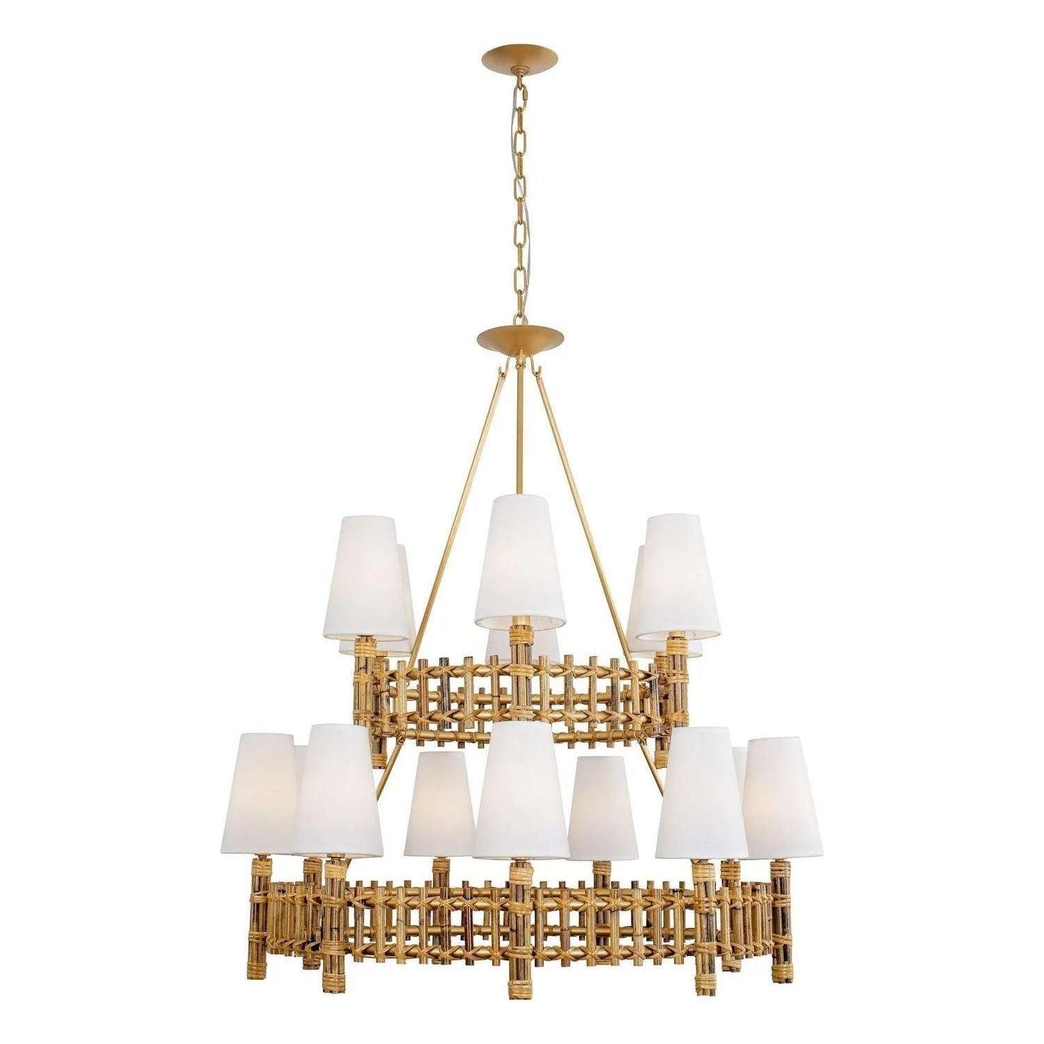 Varaluz - Nevis Chandelier - 360C15FG - Canada Light Shop