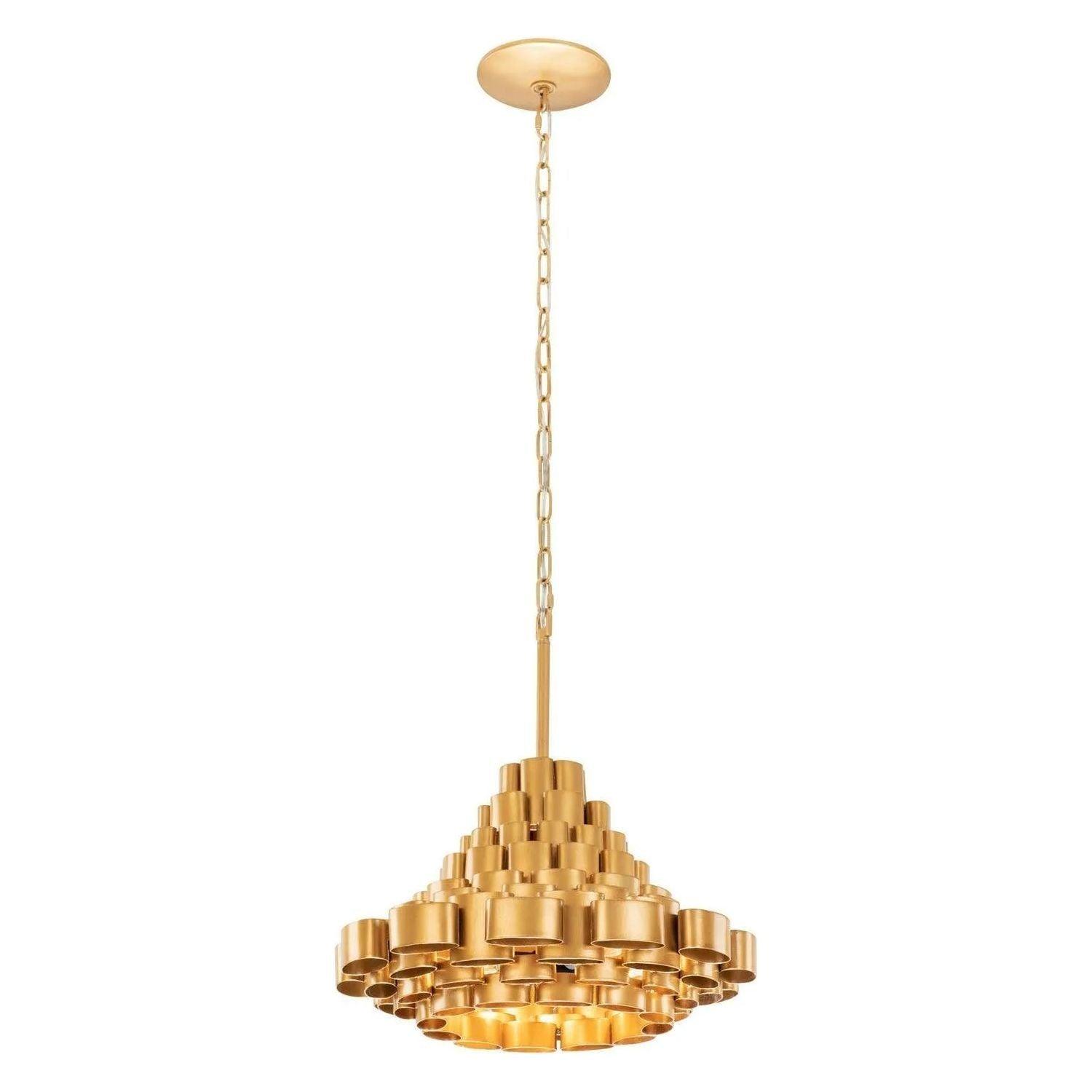 Varaluz - Totally Tubular Pendant - 369P04AGCB - Canada Light Shop