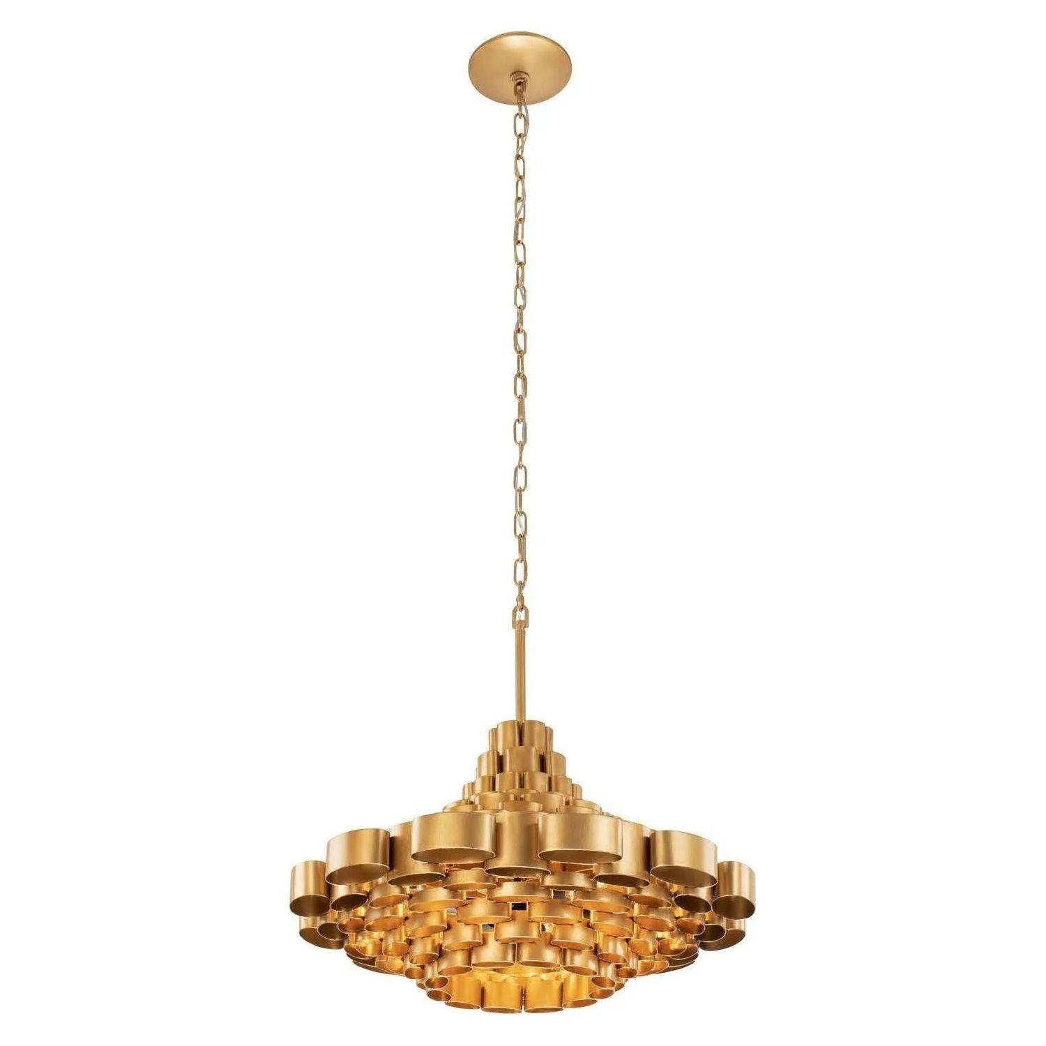 Varaluz - Totally Tubular Pendant - 369P06AGCB - Canada Light Shop