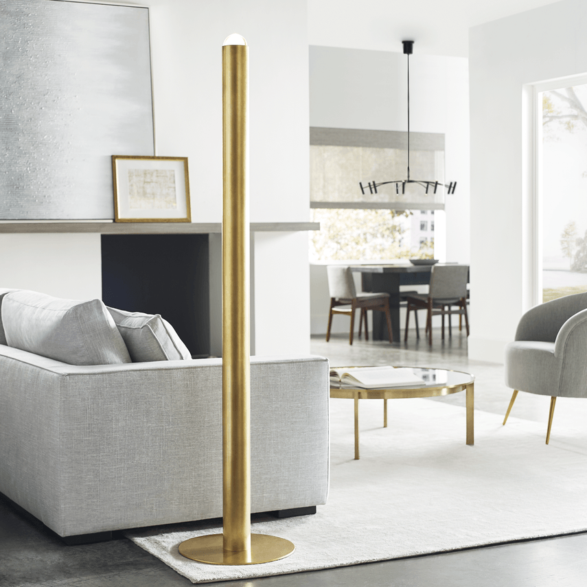 Visual Comfort Modern Collection - Ebell LED Floor Lamp - 700PRTEBL66NB-LED927 - Canada Light Shop