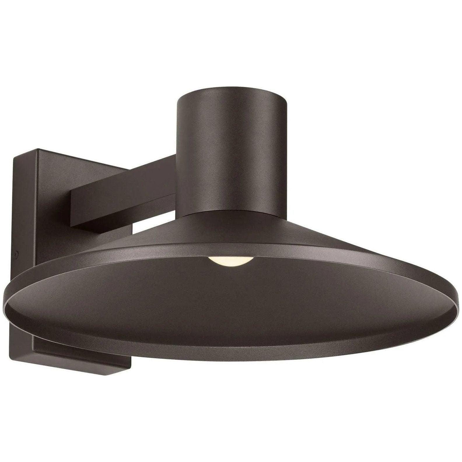 Visual Comfort Modern Collection - Ash 16 LED Outdoor Wall Mount - 700OWASHH92716DZUNV - Canada Light Shop