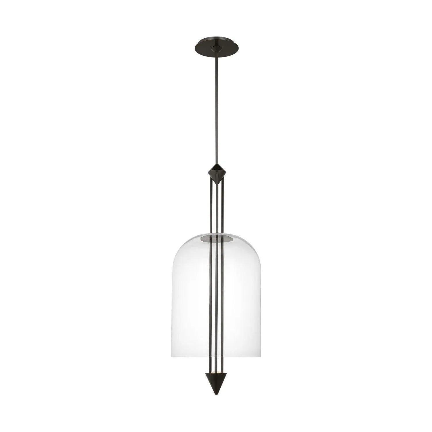 Visual Comfort Modern Collection - Cathedral LED Pendant - SLPD31727CBZ - Canada Light Shop