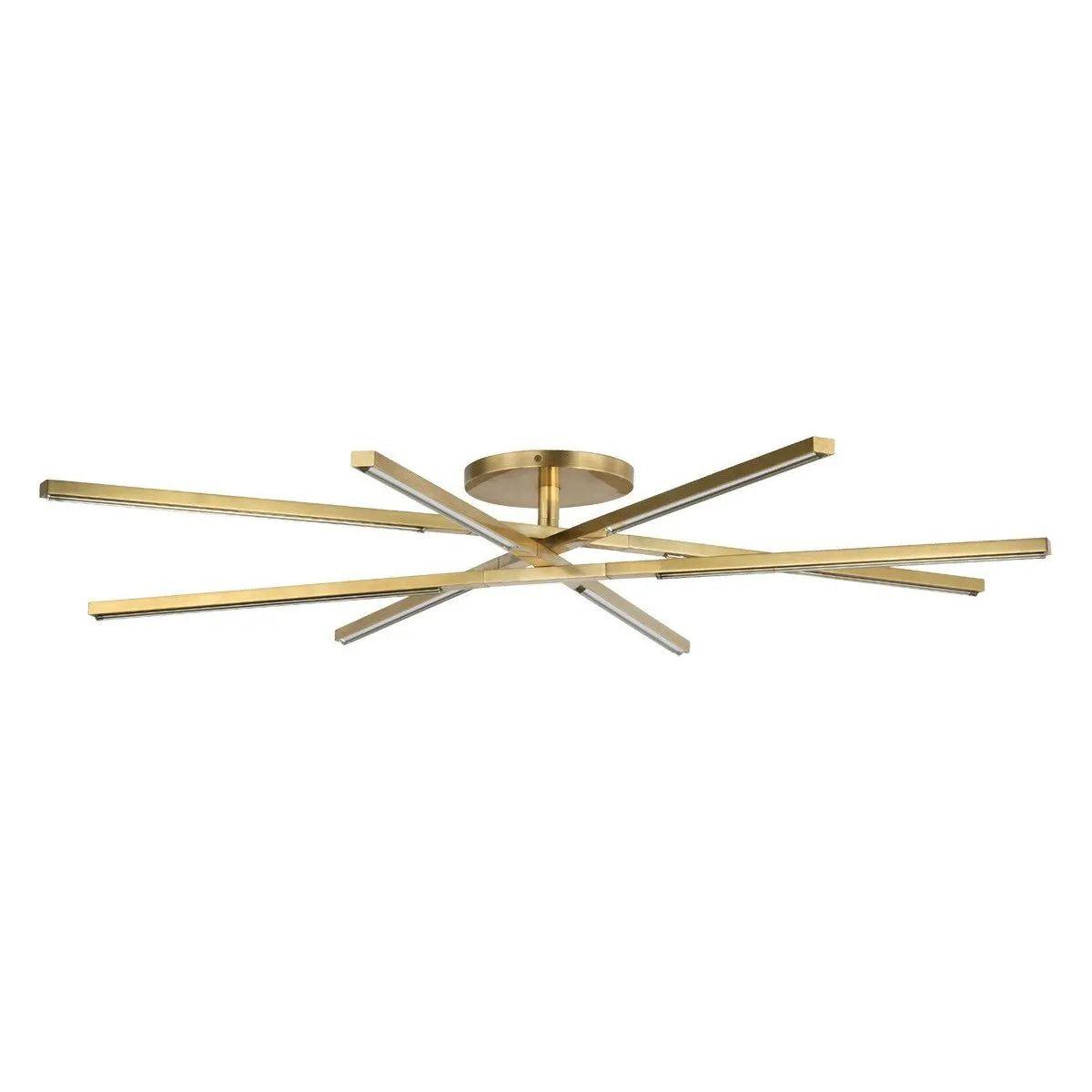 Visual Comfort Modern Collection - Cityscape LED Flush Mount - SLFM56527CCHAB - Canada Light Shop