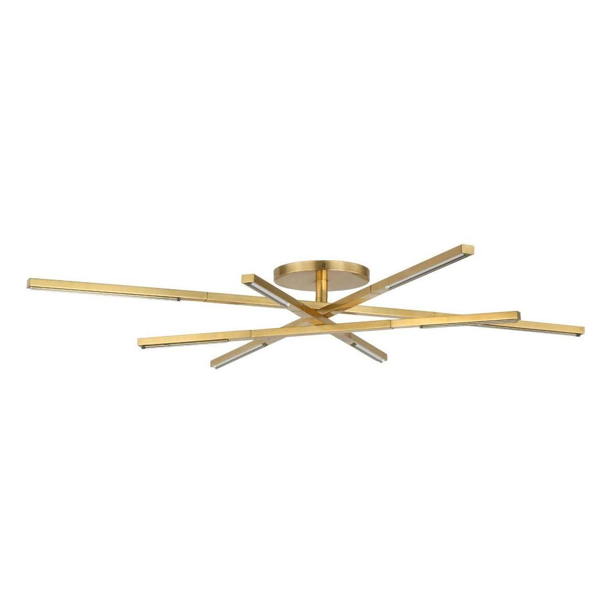 Visual Comfort Modern Collection - Cityscape LED Flush Mount - SLFM56727CCHAB - Canada Light Shop