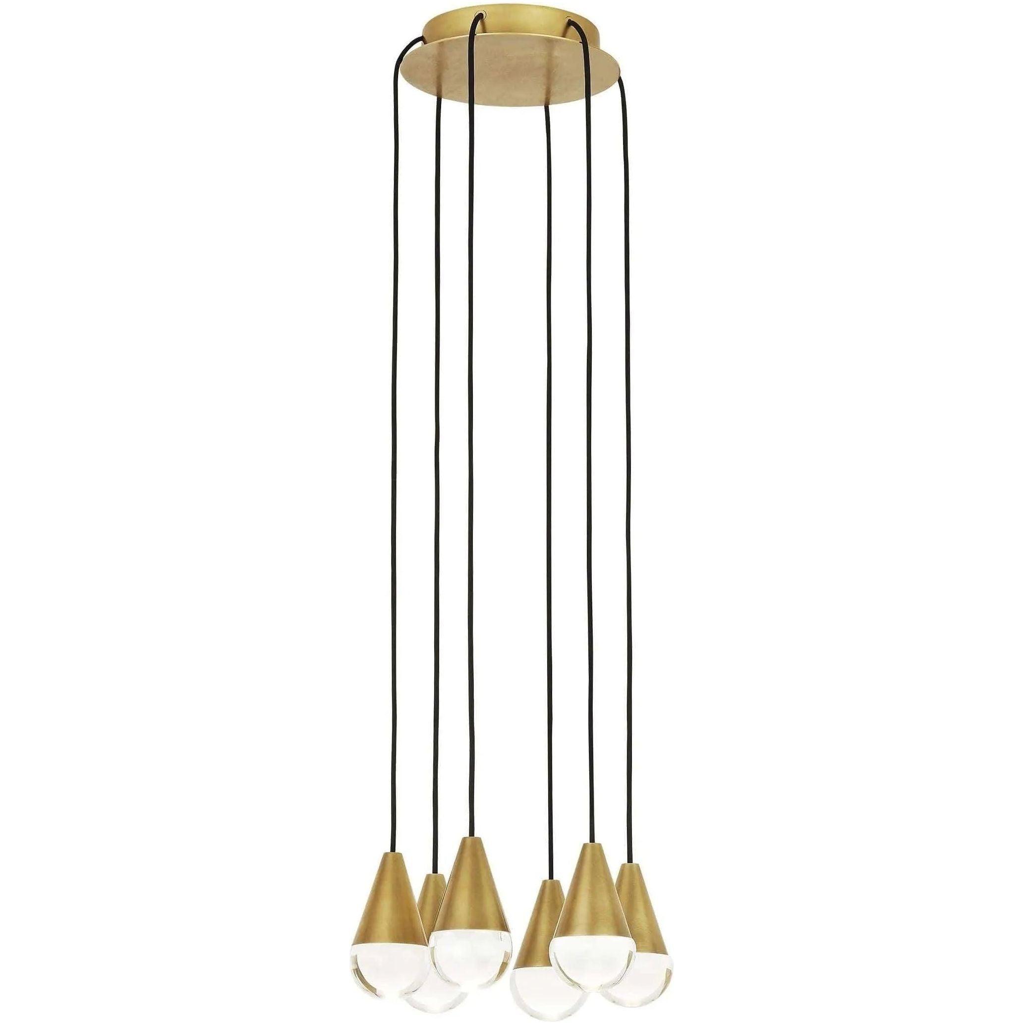 Visual Comfort Modern Collection - Cupola LED Chandelier - 700TRSPCPA6RNB-LED930 - Canada Light Shop