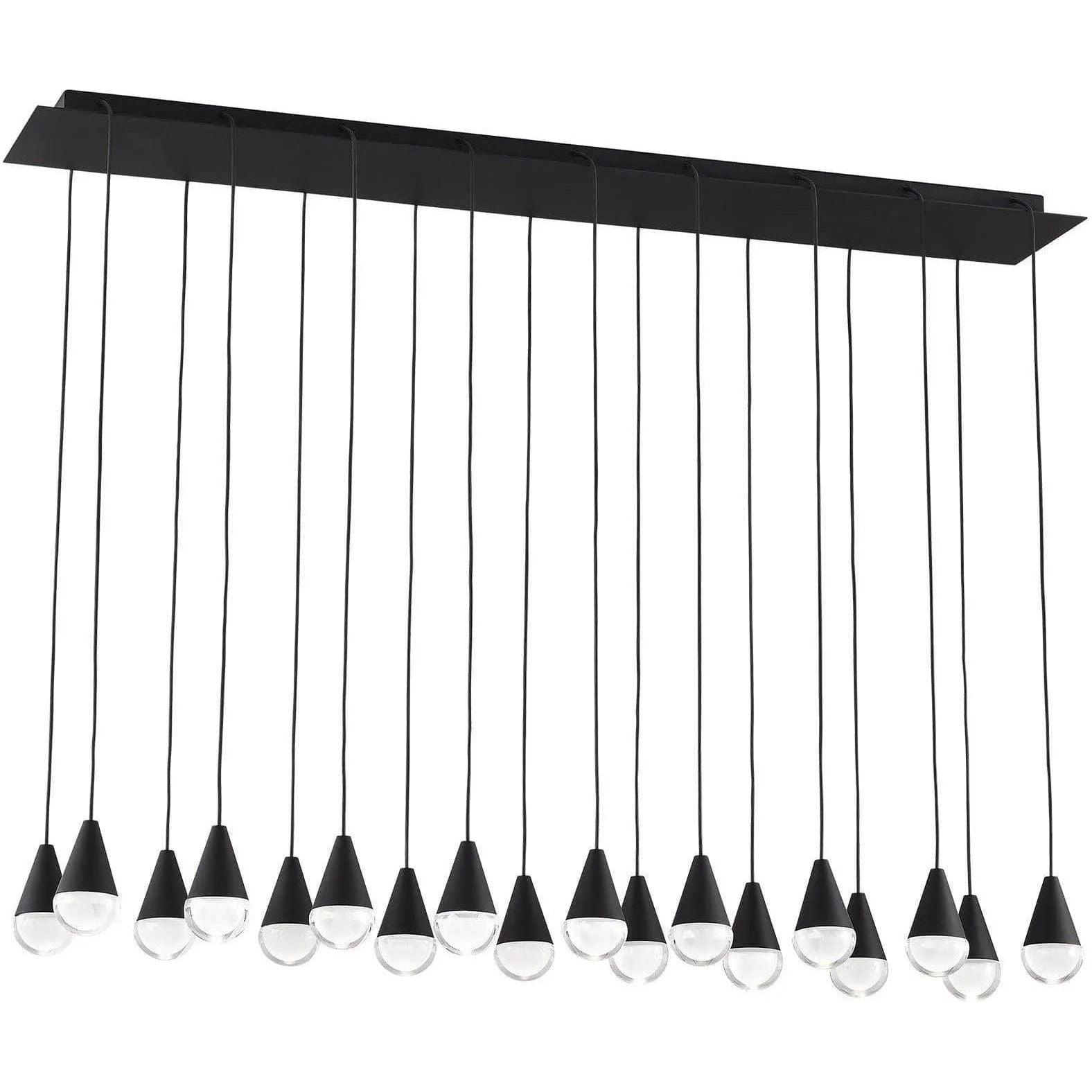 Visual Comfort Modern Collection - Cupola LED Linear Chandelier - 700TRSPCPA18TB-LED930120 - Canada Light Shop