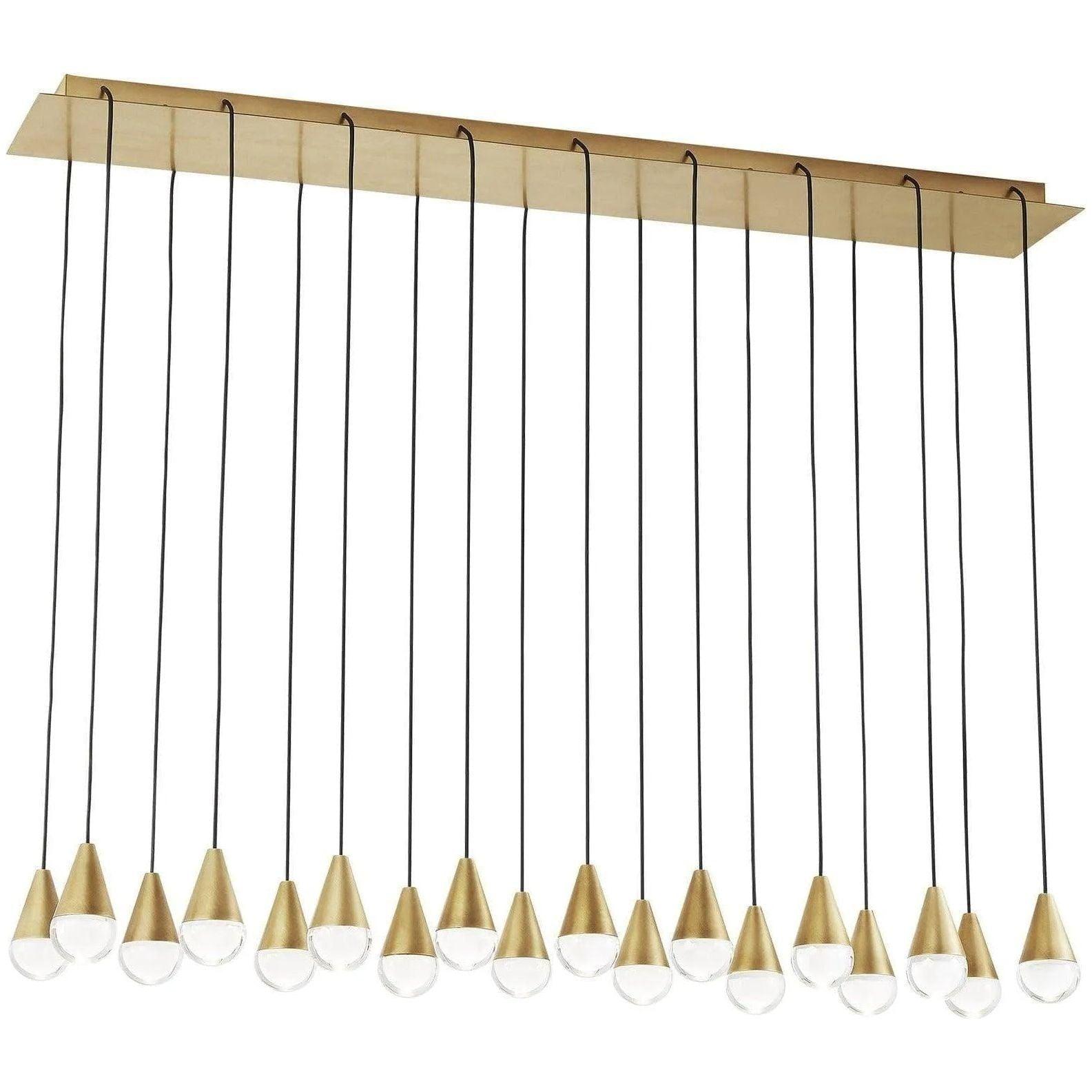 Visual Comfort Modern Collection - Cupola LED Linear Chandelier - 700TRSPCPA18TNB-LED930120 - Canada Light Shop