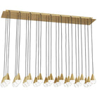 Visual Comfort Modern Collection - Cupola LED Linear Chandelier - 700TRSPCPA27TNB-LED930120 - Canada Light Shop