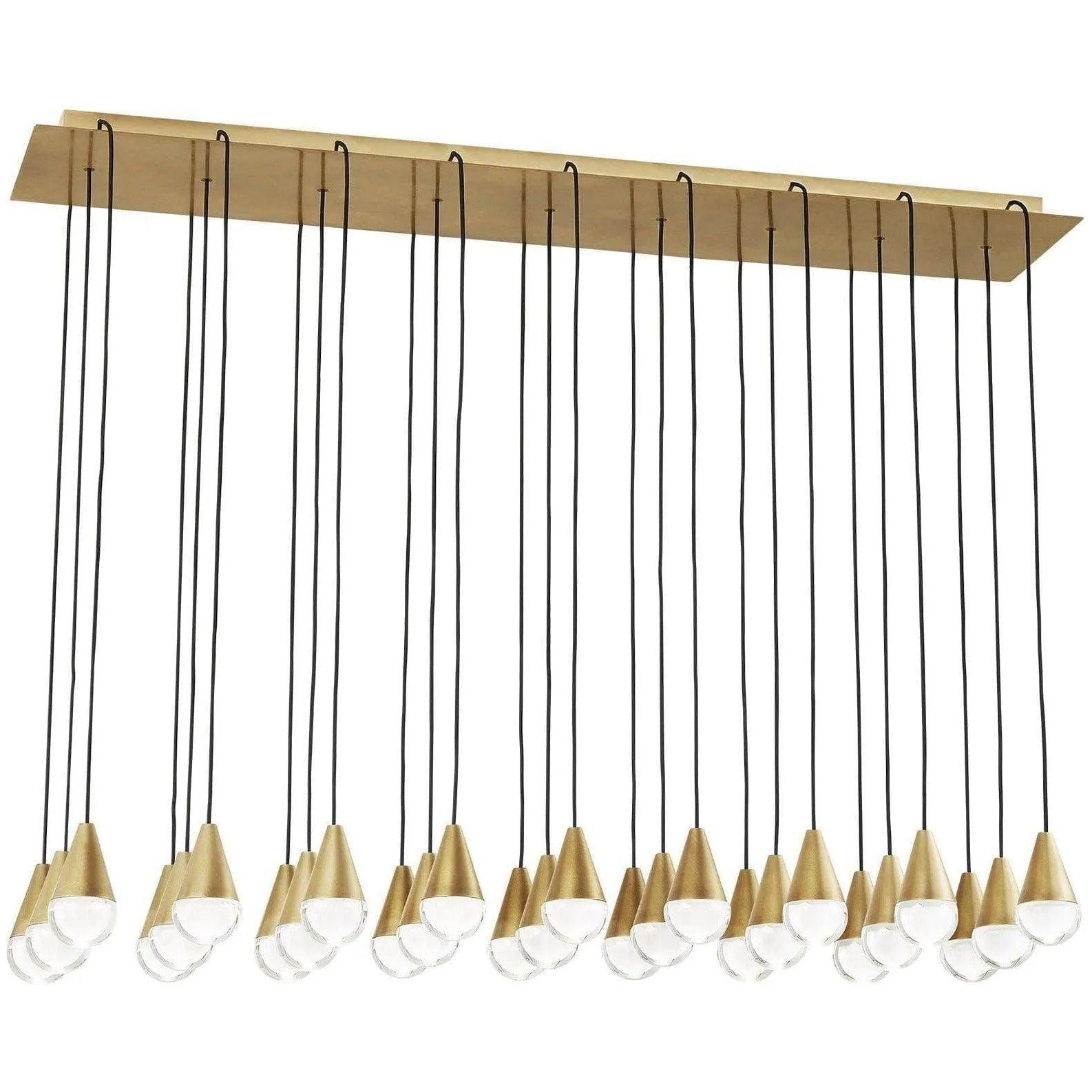 Visual Comfort Modern Collection - Cupola LED Linear Chandelier - 700TRSPCPA27TNB-LED930120 - Canada Light Shop