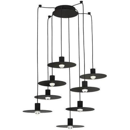 Visual Comfort Modern Collection - Eaves LED Chandelier - 700TRSPEVS18TB-LED930120 - Canada Light Shop