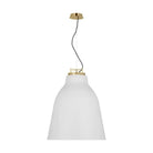 Visual Comfort Modern Collection - Forge Tall Pendant - SLPD12927WNB - Canada Light Shop
