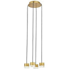Visual Comfort Modern Collection - Gable LED Chandelier - 700TRSPGBL18TB-LED930120 - Canada Light Shop