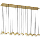 Visual Comfort Modern Collection - Gable LED Chandelier - 700TRSPGBL18TNB-LED930120 - Canada Light Shop