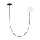 Visual Comfort Modern Collection - Helium LED 1 Light Chandelier - PBCH35727OPB - Canada Light Shop