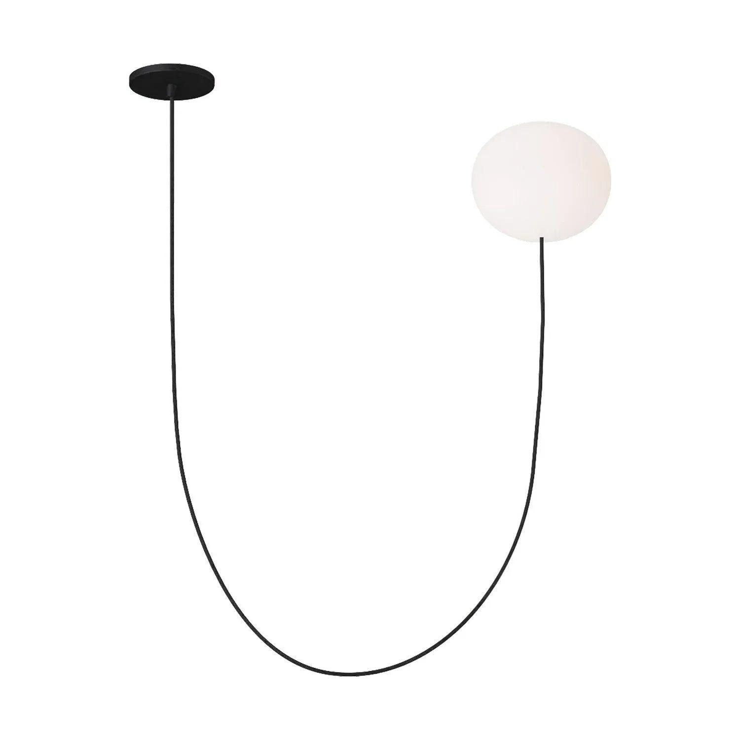 Visual Comfort Modern Collection - Helium LED 1 Light Chandelier - PBCH36127OPB - Canada Light Shop