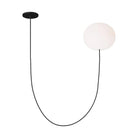 Visual Comfort Modern Collection - Helium LED 1 Light Chandelier - PBCH36527OPB - Canada Light Shop