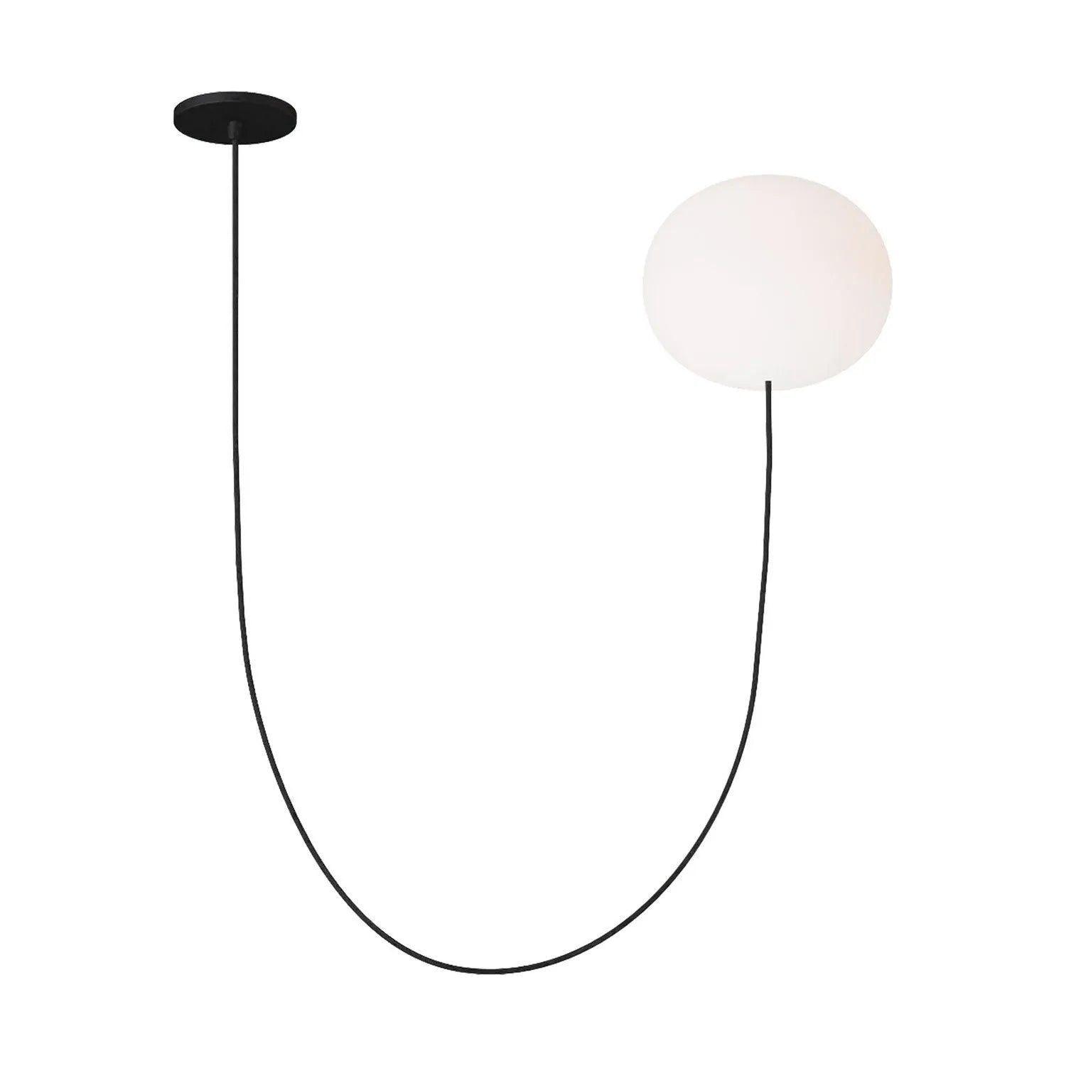 Visual Comfort Modern Collection - Helium LED 1 Light Chandelier - PBCH36527OPB - Canada Light Shop