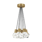 Visual Comfort Modern Collection - Kira 7 LED Multi-Light Pendant - 700TDKIRAP7BNB-LED922 - Canada Light Shop