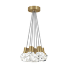 Visual Comfort Modern Collection - Kira 7 LED Multi-Light Pendant - 700TDKIRAP7INB-LED922 - Canada Light Shop