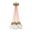 Visual Comfort Modern Collection - Kira 7 LED Multi-Light Pendant - 700TDKIRAP7ONB-LED922 - Canada Light Shop