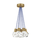 Visual Comfort Modern Collection - Kira 7 LED Multi-Light Pendant - 700TDKIRAP7UNB-LED922 - Canada Light Shop