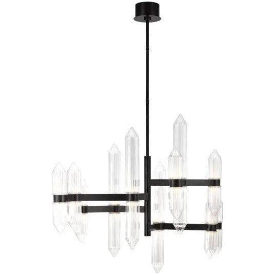 Visual Comfort Modern Collection - Langston LED Chandelier - 700LGSN31BR-LED927 - Canada Light Shop