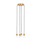 Visual Comfort Modern Collection - Lassell LED Short Multi-Light Pendant - SLCH38327NB - Canada Light Shop