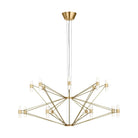 Visual Comfort Modern Collection - Lassell LED Tiered Chandelier - SLCH24727NB - Canada Light Shop