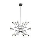 Visual Comfort Modern Collection - Lassell LED Tiered Chandelier - SLCH24827BZ - Canada Light Shop