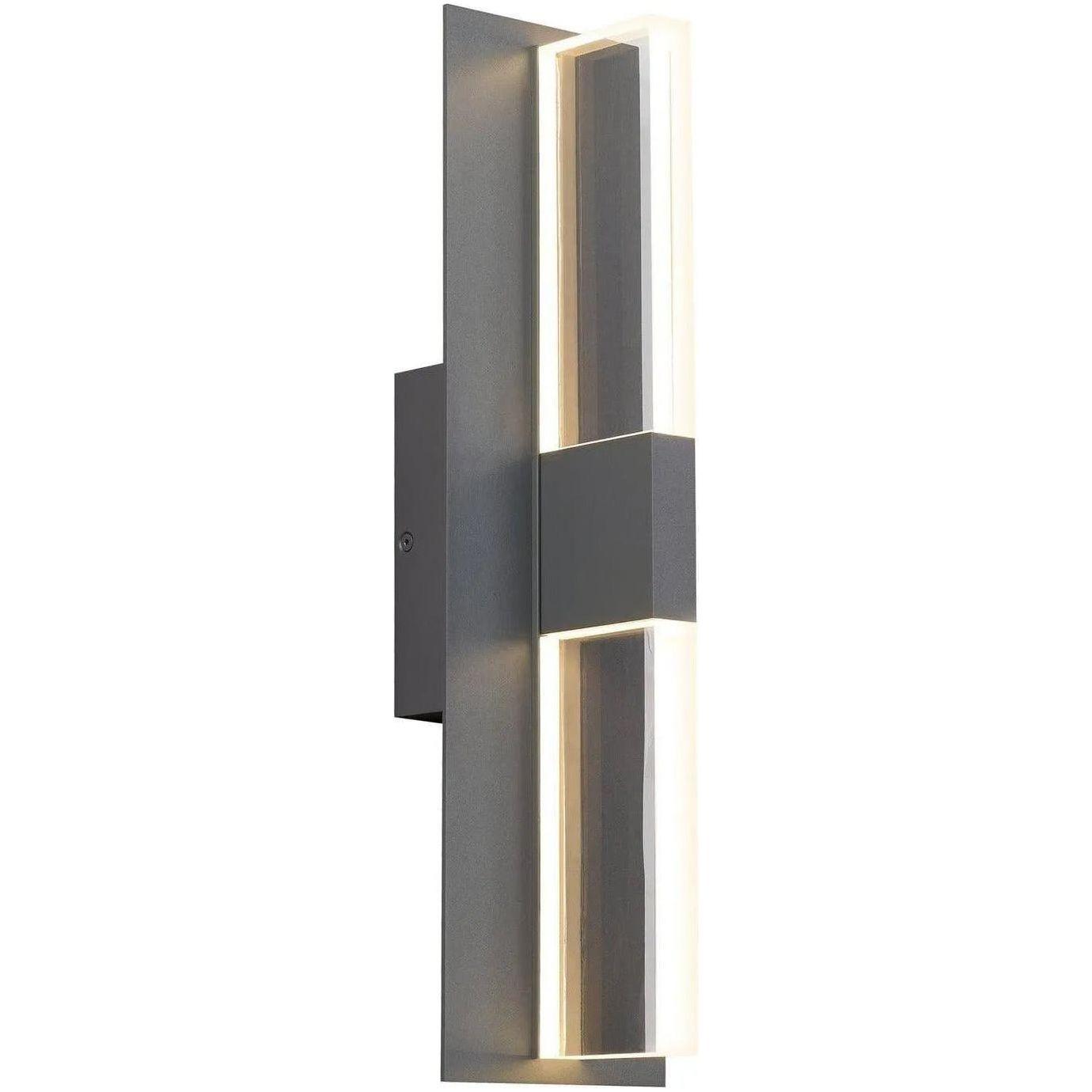 Visual Comfort Modern Collection - Lyft LED Outdoor Wall Mount - 700OWLYT82718CHUNVS - Canada Light Shop