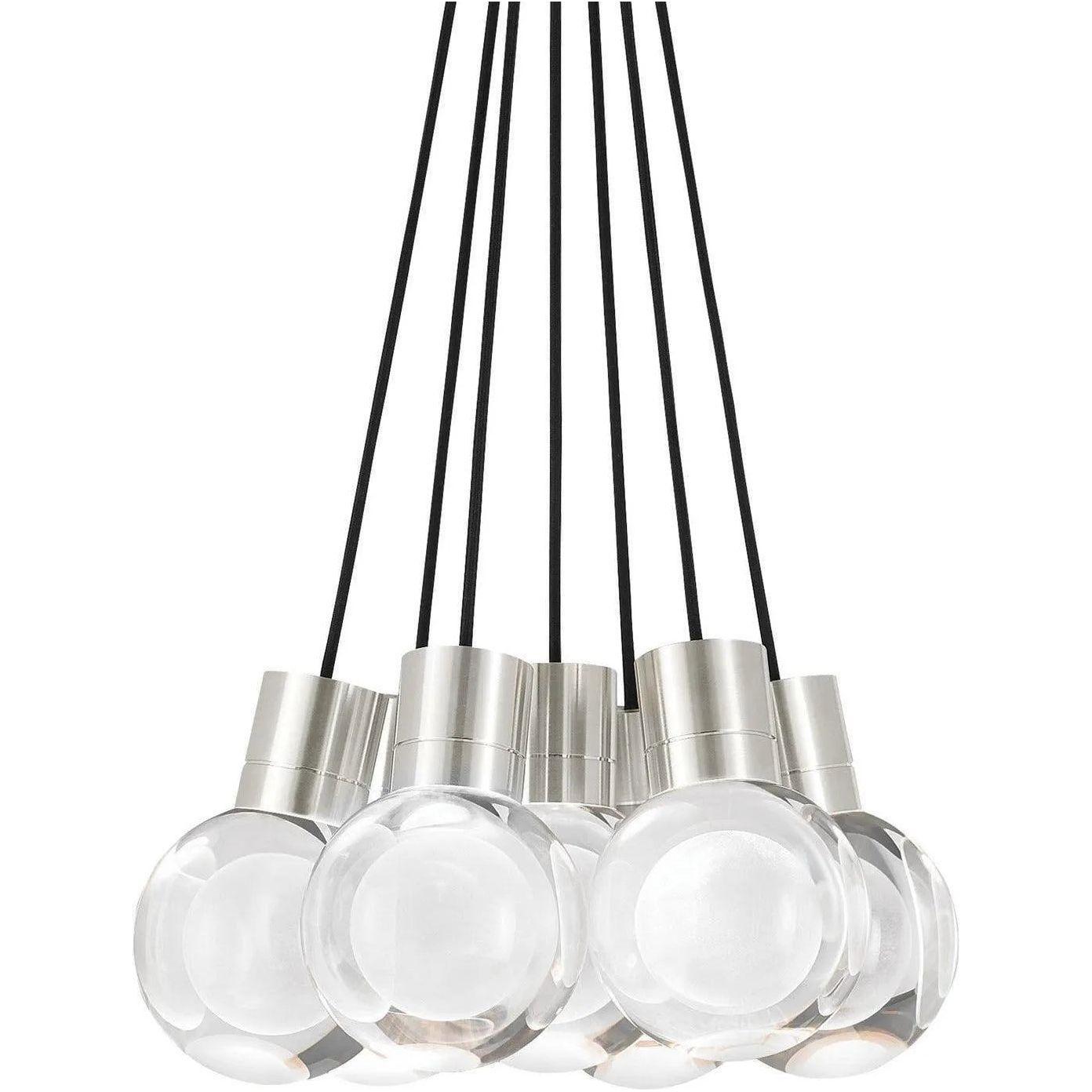 Visual Comfort Modern Collection - Mina 7-Light LED Pendant - 700TDMINAP7CBS-LEDWD - Canada Light Shop