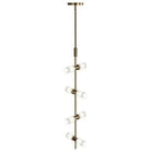 Visual Comfort Modern Collection - ModernRail LED Pendant - 700MDP3CRR - Canada Light Shop