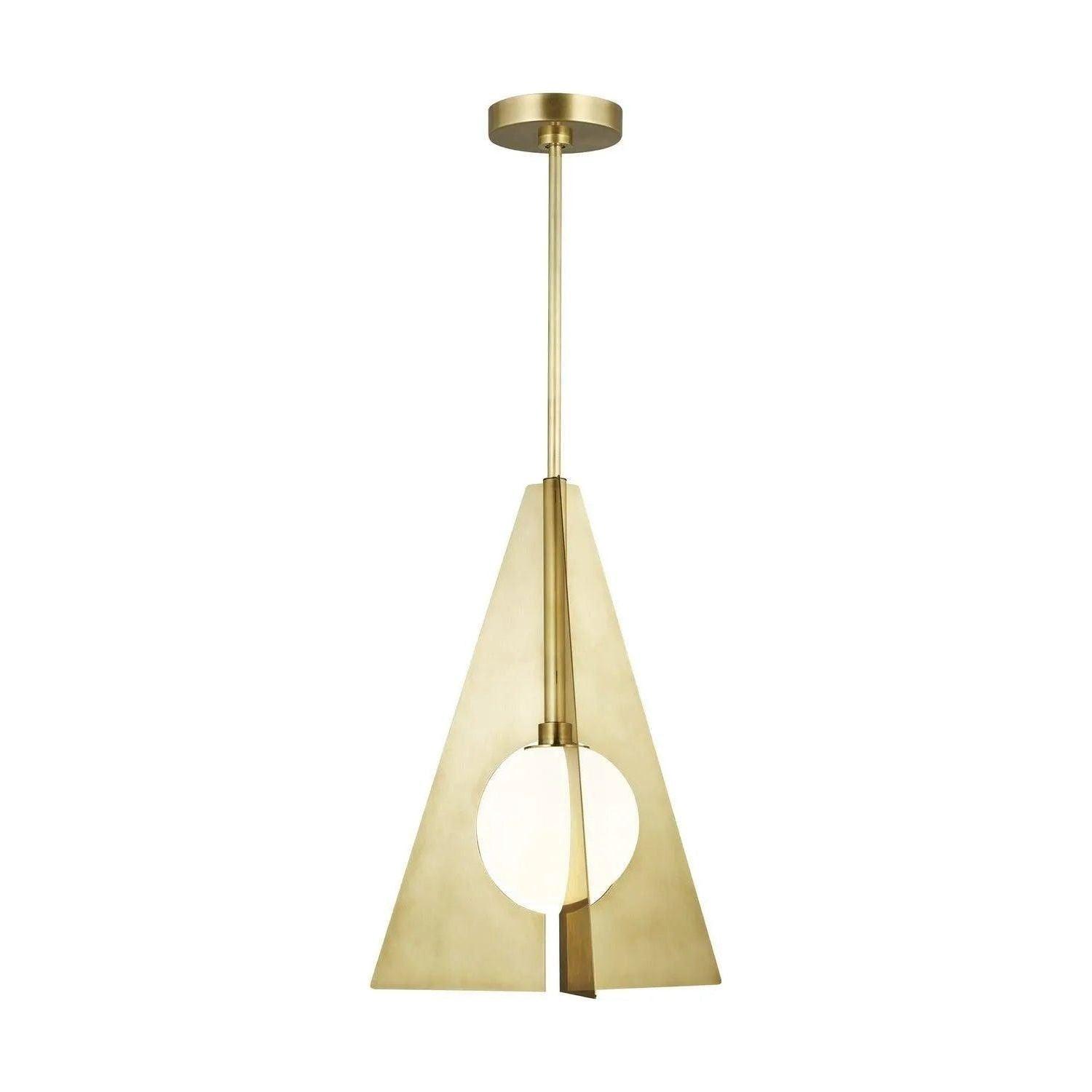 Visual Comfort Modern Collection - Orbel Grande Pyramid Pendant - 700TDOBLPGNB-LED930 - Canada Light Shop