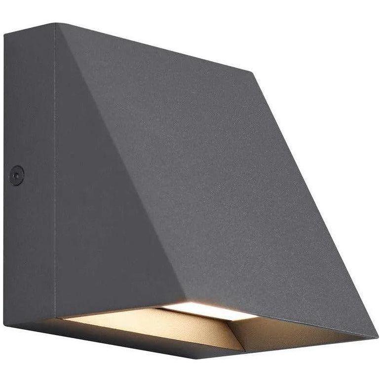 Visual Comfort Modern Collection - Pitch LED Outdoor Wall Mount - 700WSPITSH-LED827 - Canada Light Shop