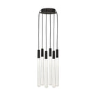 Visual Comfort Modern Collection - Pylon Crystal LED Multi-Light Pendant - 700TRSPPYLC6RB-LED930 - Canada Light Shop