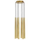 Visual Comfort Modern Collection - Pylon LED Multi-Light Pendant - 700TRSPPYL6RNB-LED930 - Canada Light Shop