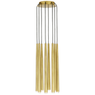 Visual Comfort Modern Collection - Pylon LED Multi-Light Pendant - 700TRSPPYL8RNB-LED930 - Canada Light Shop