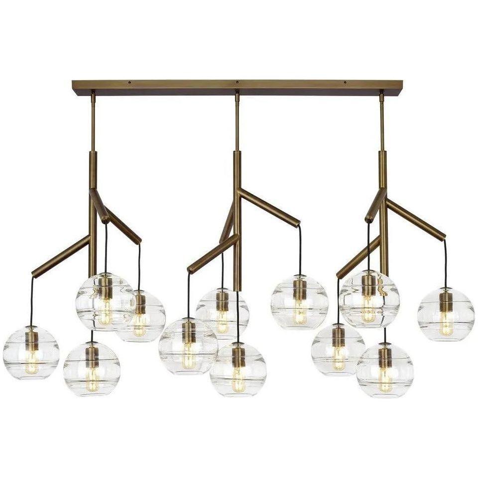 Visual Comfort Modern Collection - Sedona Triple Chandelier - 700SDNMPL3CR-LED927 - Canada Light Shop