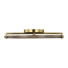 Visual Comfort Modern Collection - Shuffle Flush Mount - CDFM17427WOB - Canada Light Shop