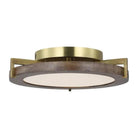 Visual Comfort Modern Collection - Shuffle Flush Mount - CDFM17427WONB - Canada Light Shop