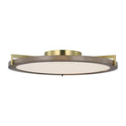 Visual Comfort Modern Collection - Shuffle Flush Mount - CDFM17527WONB - Canada Light Shop