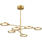 Visual Comfort Modern Collection - Spectica 6 LED Chandelier - 700SPCTG-LED930 - Canada Light Shop