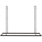 Visual Comfort Modern Collection - Stagger Halo Uplight Linear Suspension - MDLS18727B - Canada Light Shop
