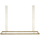 Visual Comfort Modern Collection - Stagger Halo Uplight Linear Suspension - MDLS18727NB - Canada Light Shop