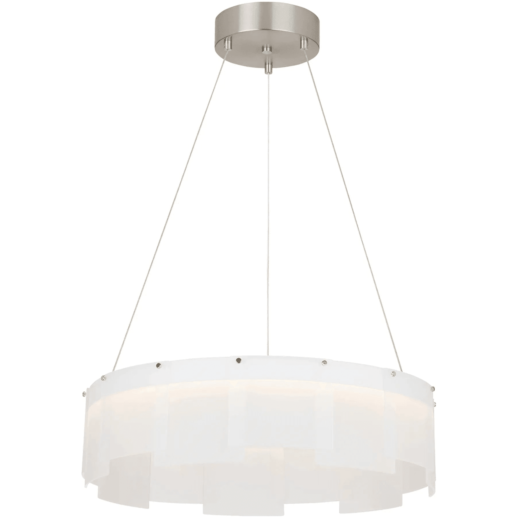 Visual Comfort Modern Collection - Stratos LED Chandelier - 700STR30FS-LED927 - Canada Light Shop