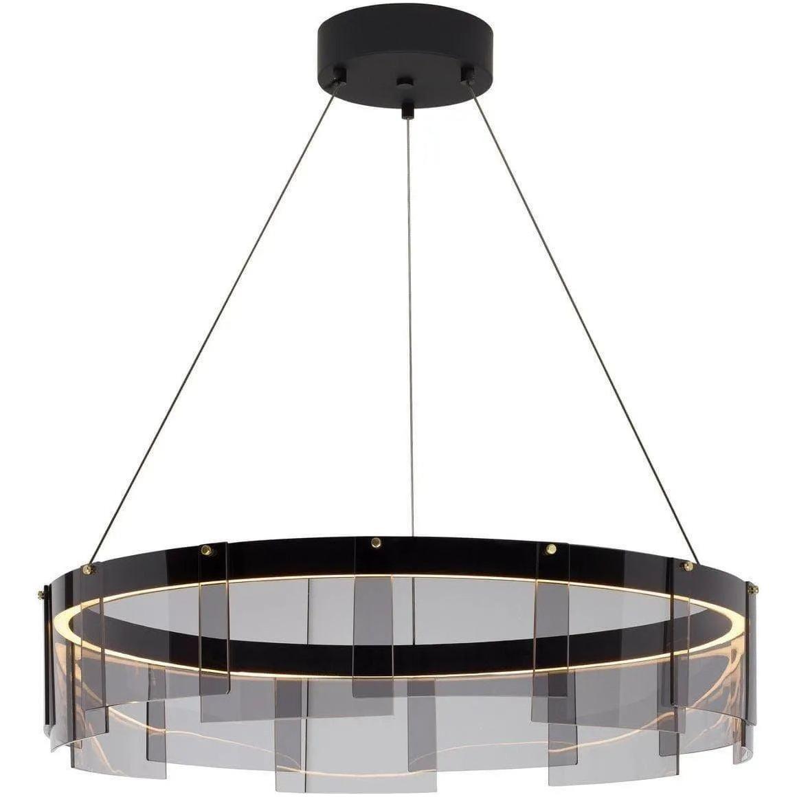 Visual Comfort Modern Collection - Stratos LED Chandelier - 700STR30KB-LED927 - Canada Light Shop