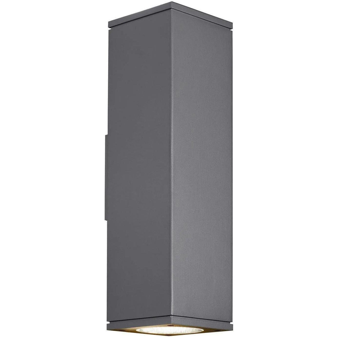 Visual Comfort Modern Collection - Tegel 18 LED Outdoor Wall Mount - 700OWTEG82718NNCHUDUNV - Canada Light Shop