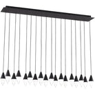 Visual Comfort Modern Collection - Turret LED Chandelier - 700TRSPTRT18TB-LED930120 - Canada Light Shop