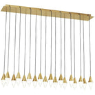 Visual Comfort Modern Collection - Turret LED Chandelier - 700TRSPTRT18TNB-LED930120 - Canada Light Shop